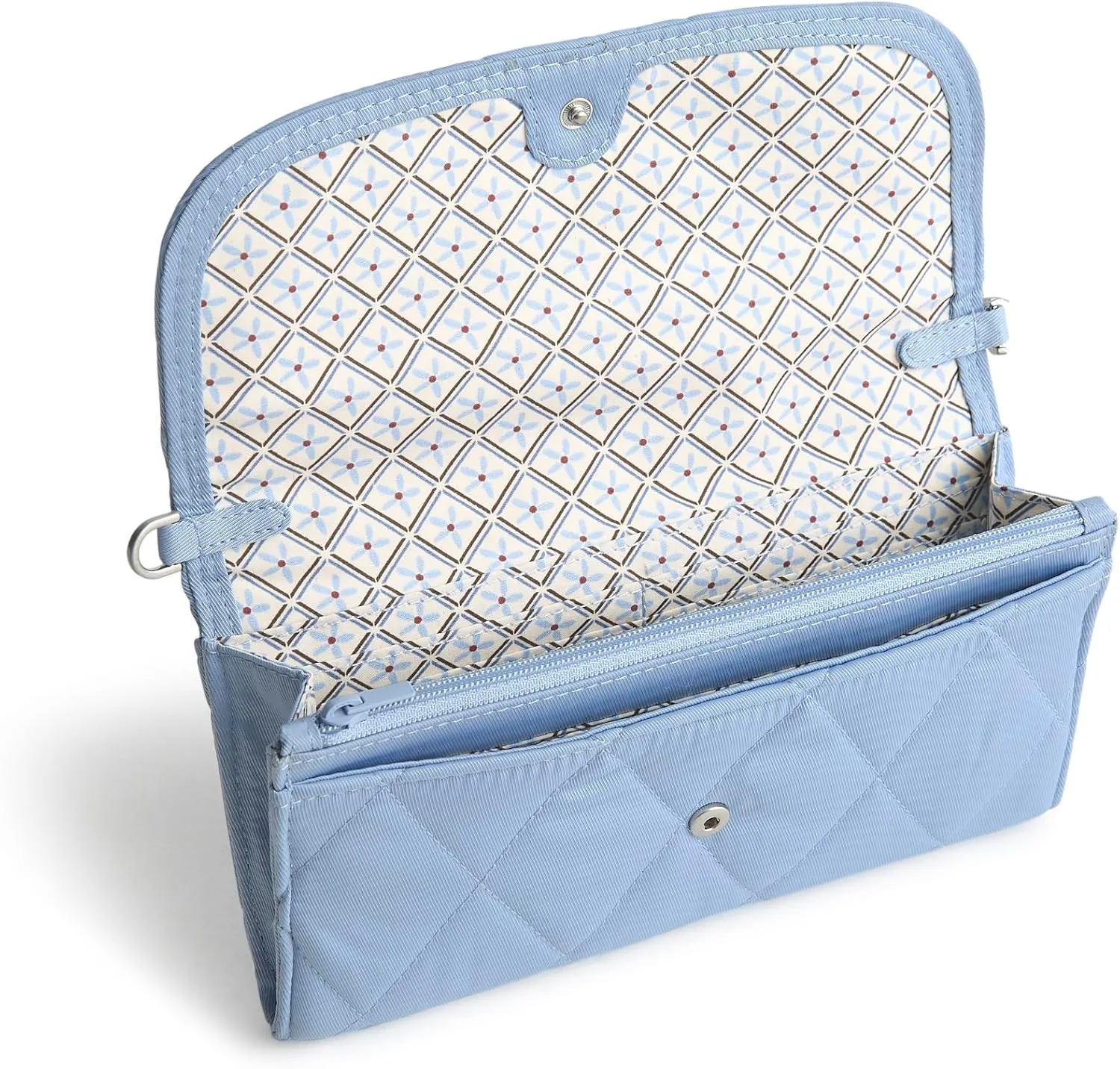Vera Bradley Performance Twill Wildwood Wallet Crossbody