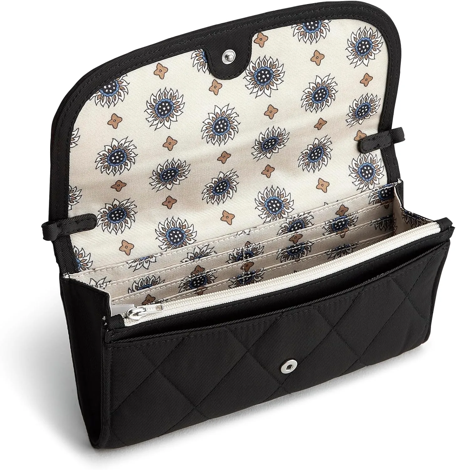 Vera Bradley Performance Twill Wildwood Wallet Crossbody