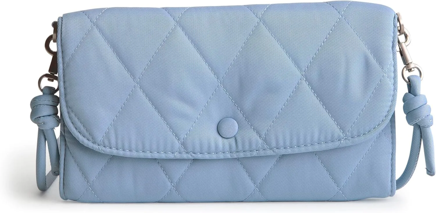 Vera Bradley Performance Twill Wildwood Wallet Crossbody