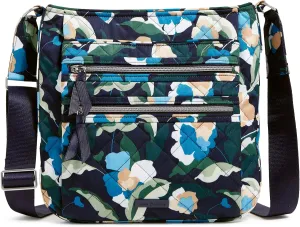 Vera Bradley Women's Performance Twill Triple Zip Hipster Crossbody Purse