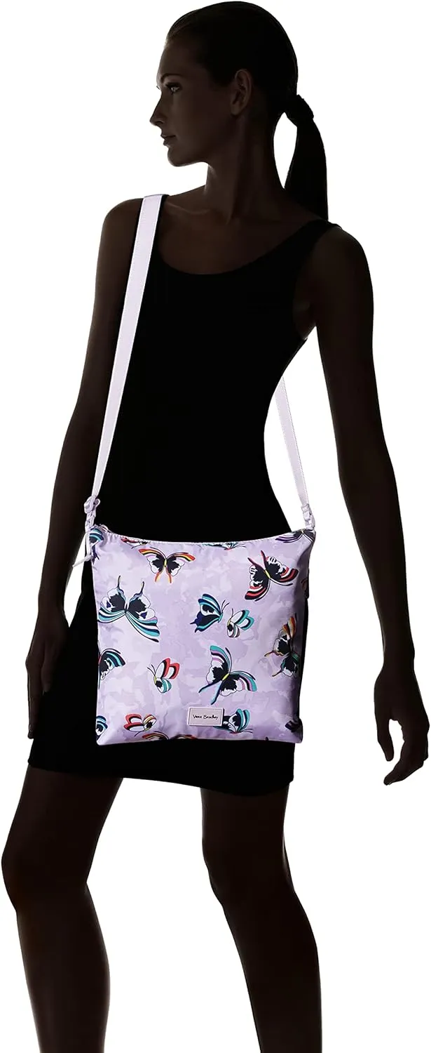 Vera Bradley Women's Recycled Lighten Up Reactive Hipster Crossbody Purse