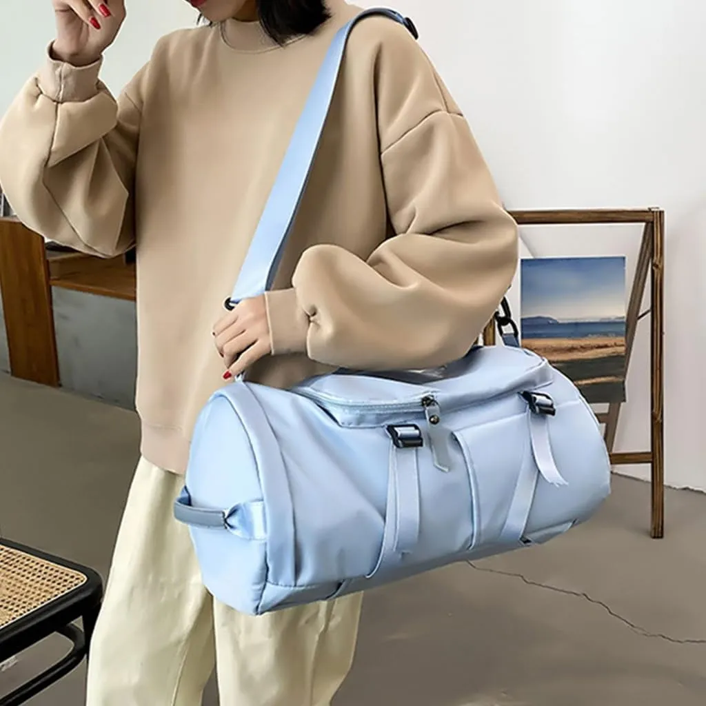 Versatile Sports and Travel Backpack with Large Storage and Wet and Dry Section Outdoor Handbag Large Shoulder Bag