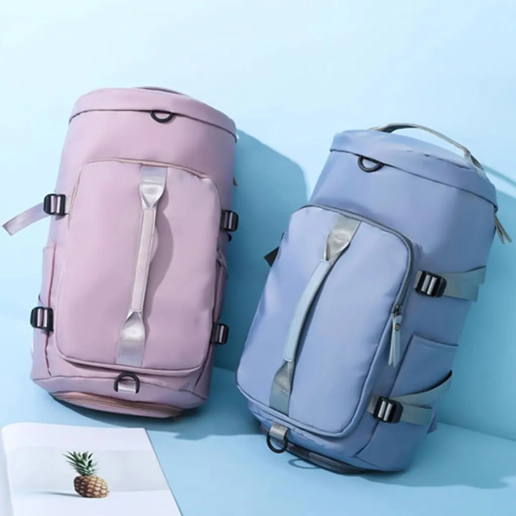 Versatile Sports and Travel Backpack with Large Storage and Wet and Dry Section Outdoor Handbag Large Shoulder Bag