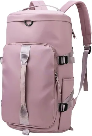 Versatile Sports and Travel Backpack with Large Storage and Wet and Dry Section Outdoor Handbag Large Shoulder Bag