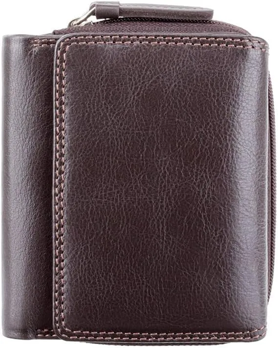 Visconti Heritage -30 Soft Leather Trifold Wallet (Brown)