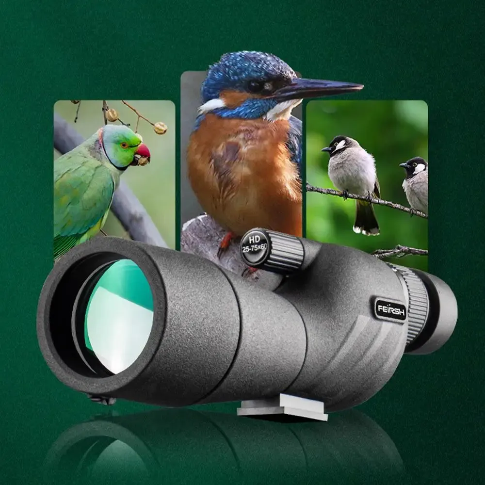 Vortex Monocular 25-75x60 Lightweight Compact Zoom Telescope – Shockproof & Fogproof Handheld Pocket Telescope