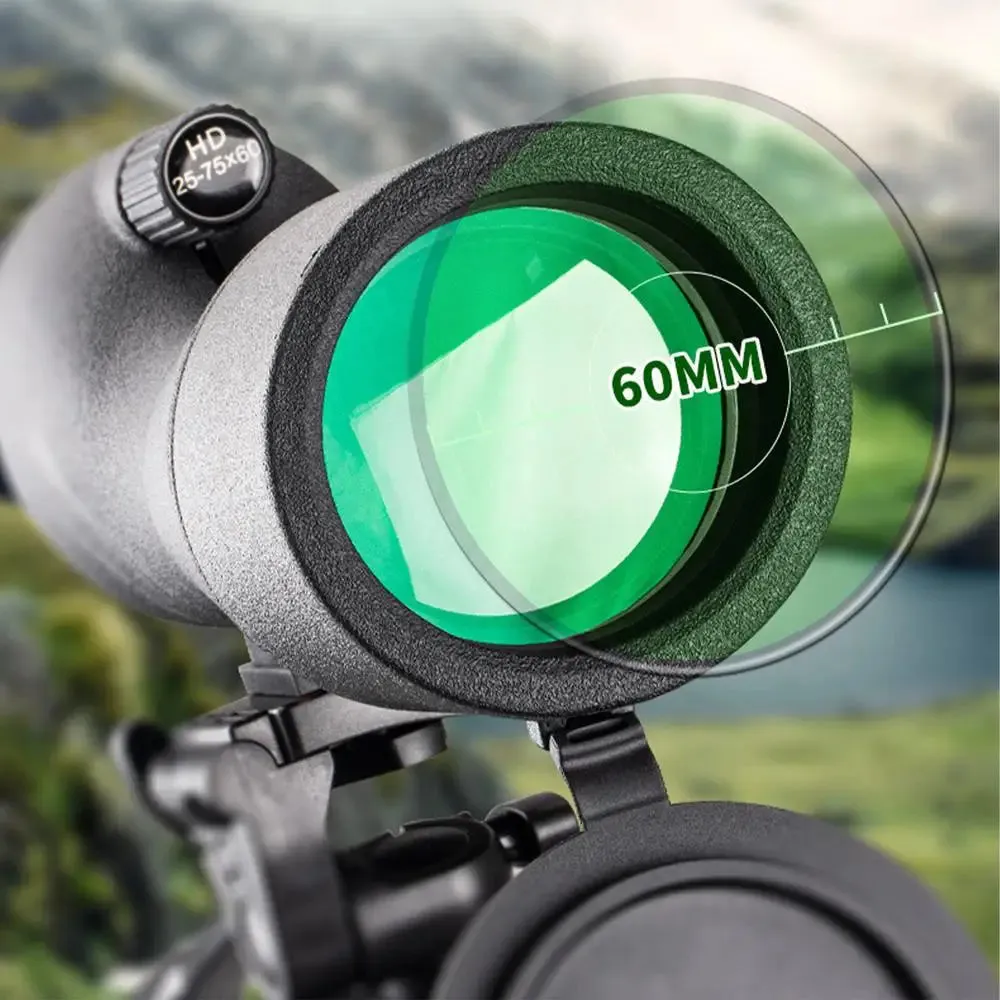 Vortex Monocular 25-75x60 Lightweight Compact Zoom Telescope – Shockproof & Fogproof Handheld Pocket Telescope