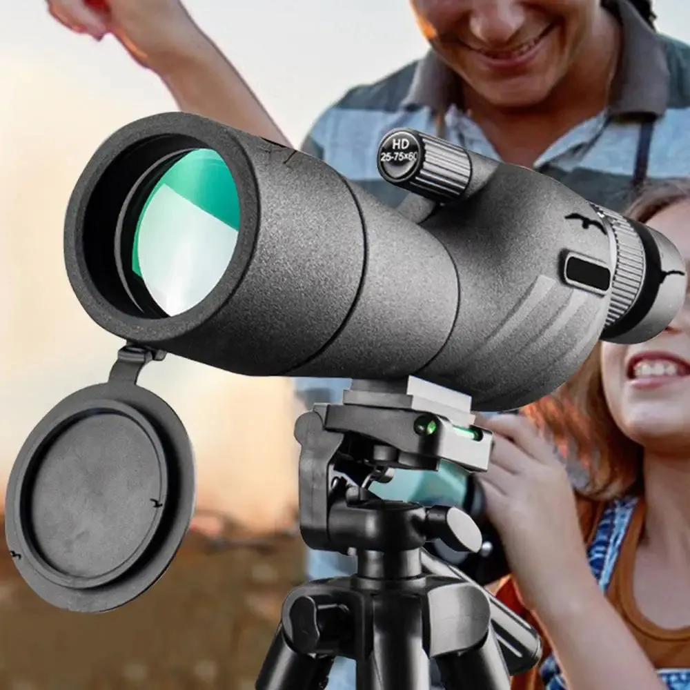 Vortex Monocular 25-75x60 Lightweight Compact Zoom Telescope – Shockproof & Fogproof Handheld Pocket Telescope