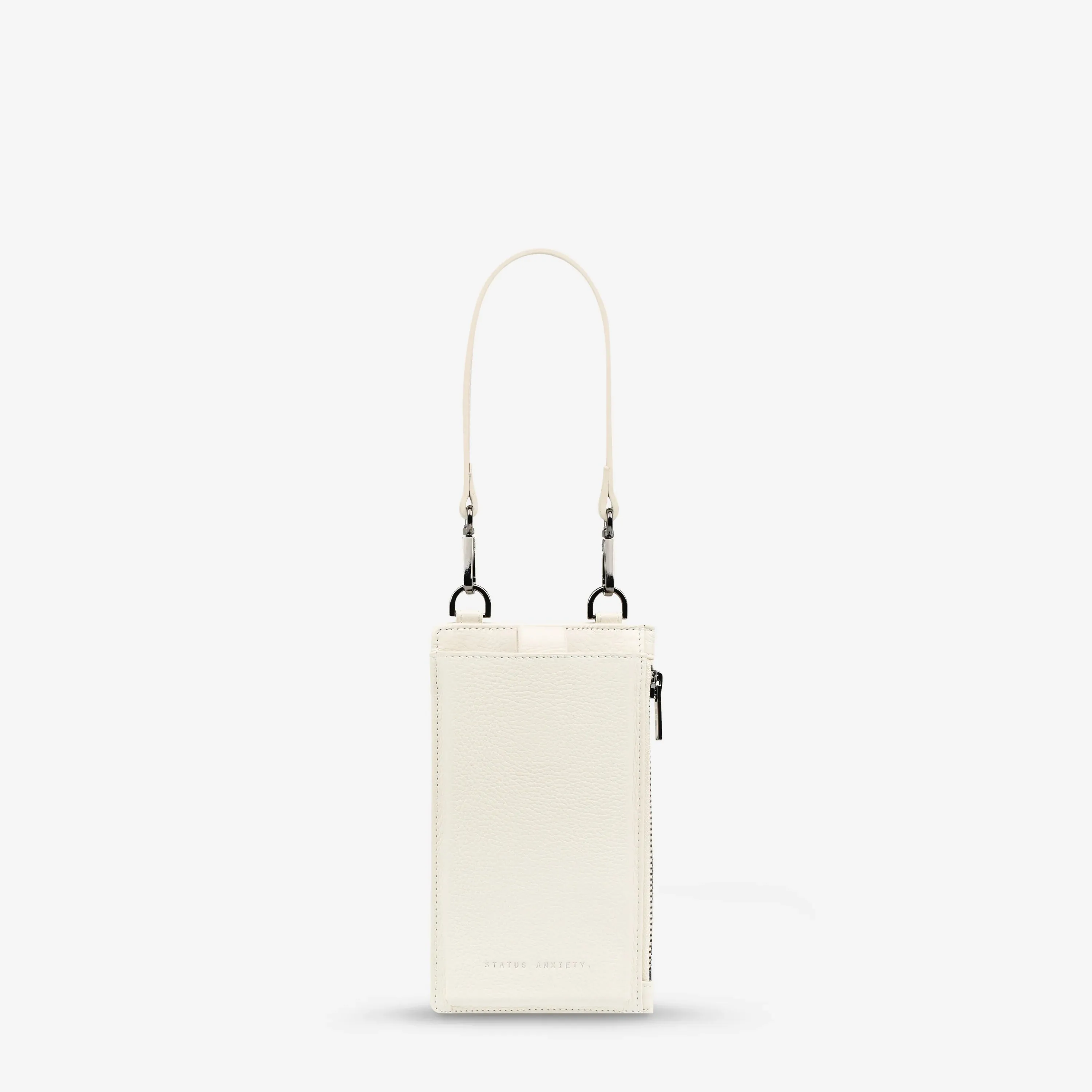 Voyager Leather Bag in Chalk