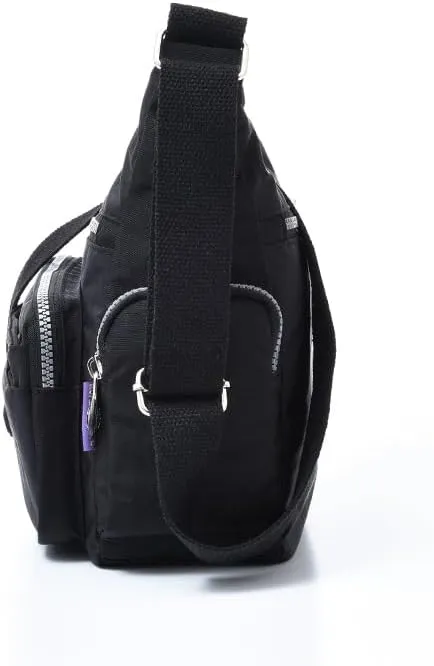 Waterproof Nylon Crossbody Bag for Women Large Capacity Shoulder Bag Travel Purses and Handbag