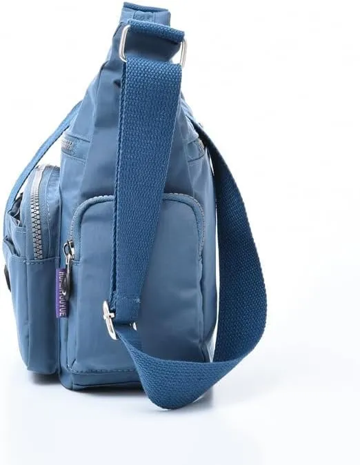 Waterproof Nylon Crossbody Bag for Women Large Capacity Shoulder Bag Travel Purses and Handbag