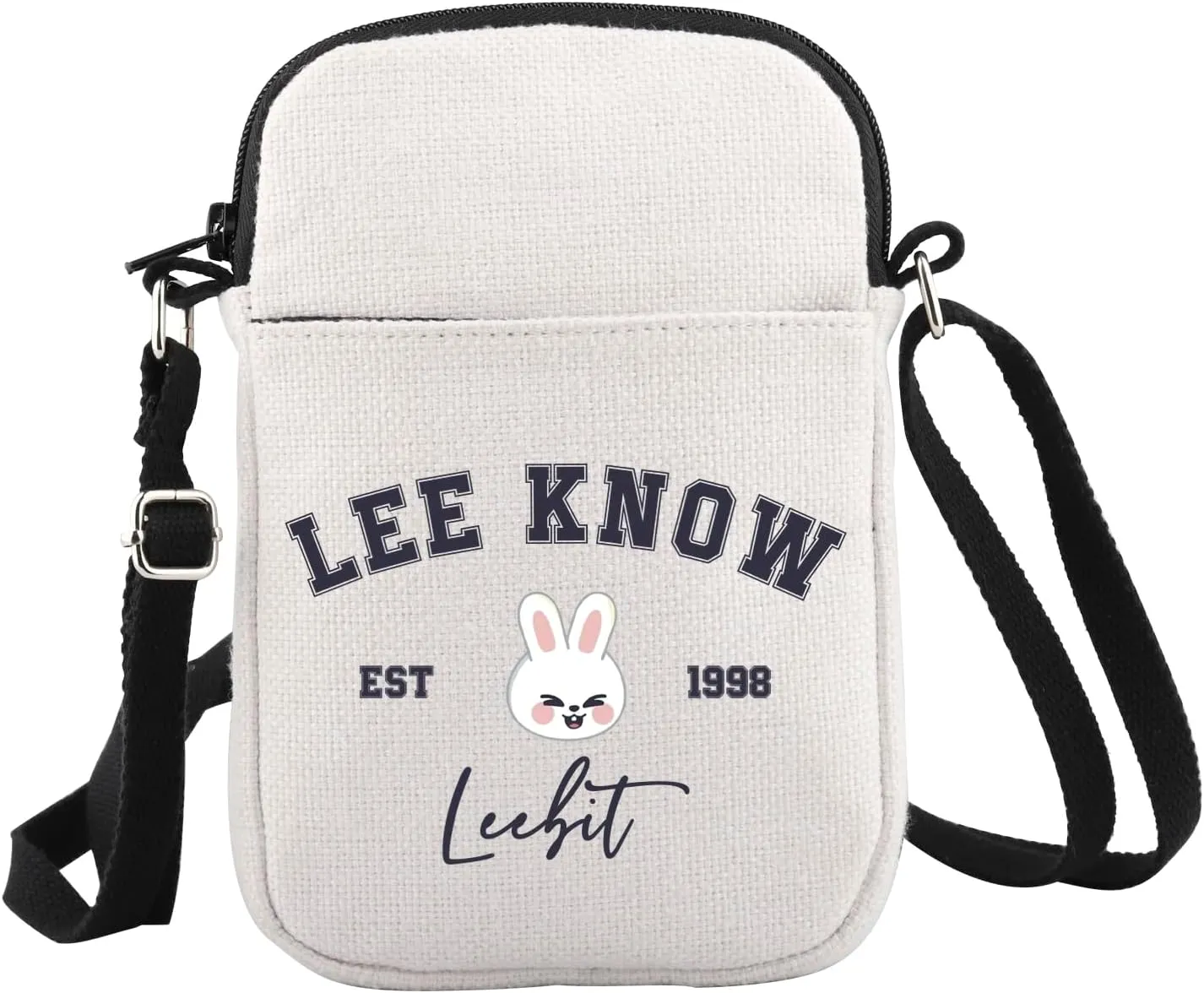 WCGXKO Korean Pop Gift Korean Group Merch Boys Group Est 1999 Dwaekki Crossbody Bag for Pop Music Lover