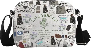 WCGXKO TV Drama Themed Crossbody Bag Kainan & Freya Fans Gift Scotland Gifts Dragonfly Fans Gift