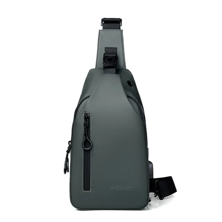 WEIXIER XB301 Men Chest Bag Outdoor Leisure Messenger Bag, XB301 Black, XB301 Gray, XB301 Green