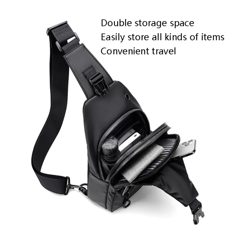 WEIXIER XB301 Men Chest Bag Outdoor Leisure Messenger Bag, XB301 Black, XB301 Gray, XB301 Green
