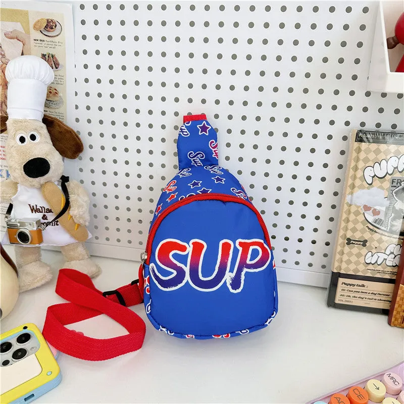 Wholesale Children's bag cartoon fashion kindergarten small backpack outdoor crossbody