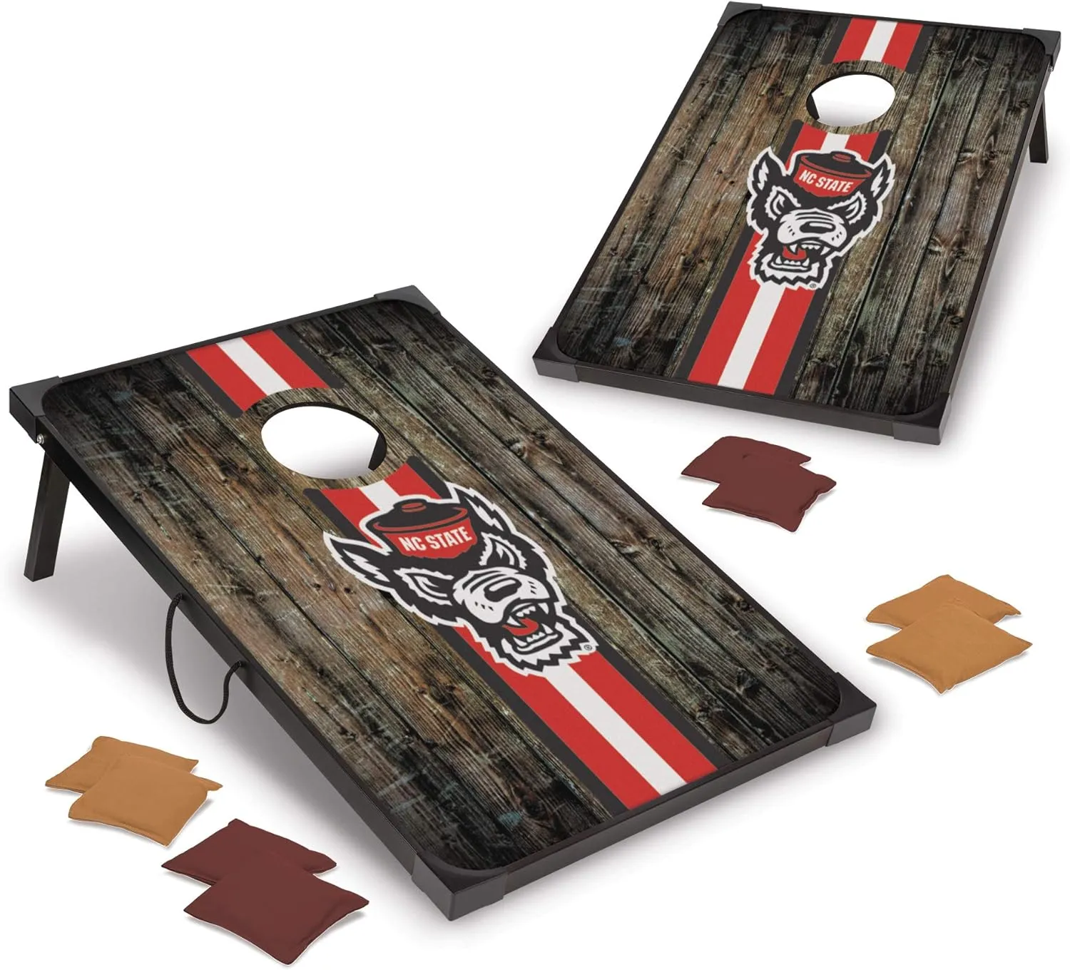 Wild Sports NCAA 2' x 3' MDF Deluxe Cornhole Set - with Corners and Aprons