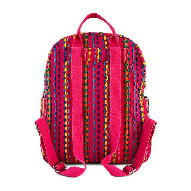 Wildflower Colourful Retreat Office Laptop Backpack Bag for Women
