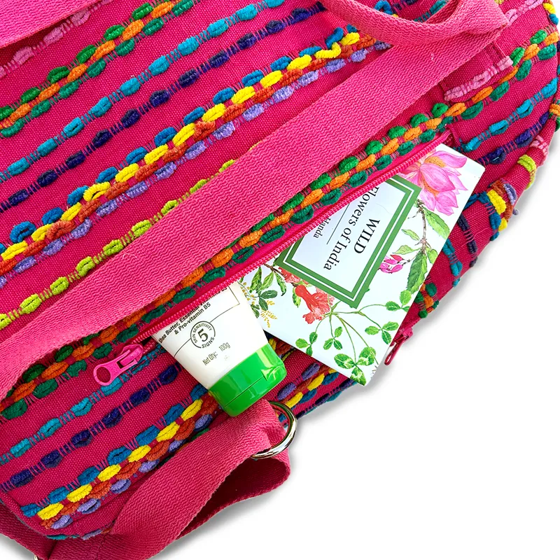 Wildflower Colourful Retreat Office Laptop Backpack Bag for Women