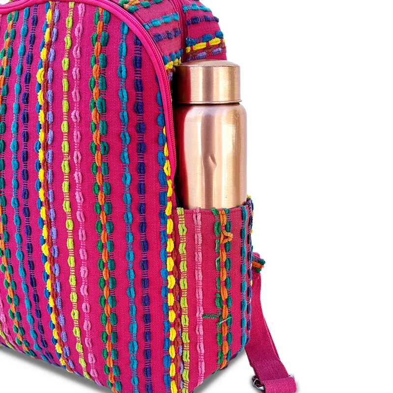 Wildflower Colourful Retreat Office Laptop Backpack Bag for Women