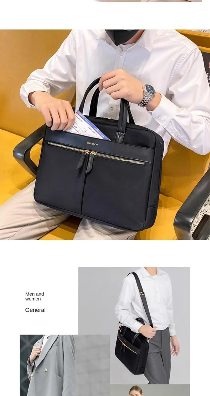 Women 13/14/15 Inch Waterproof Laptop Bag Briefcase Large Case Computer Bag Office Travel Business shoulder bags