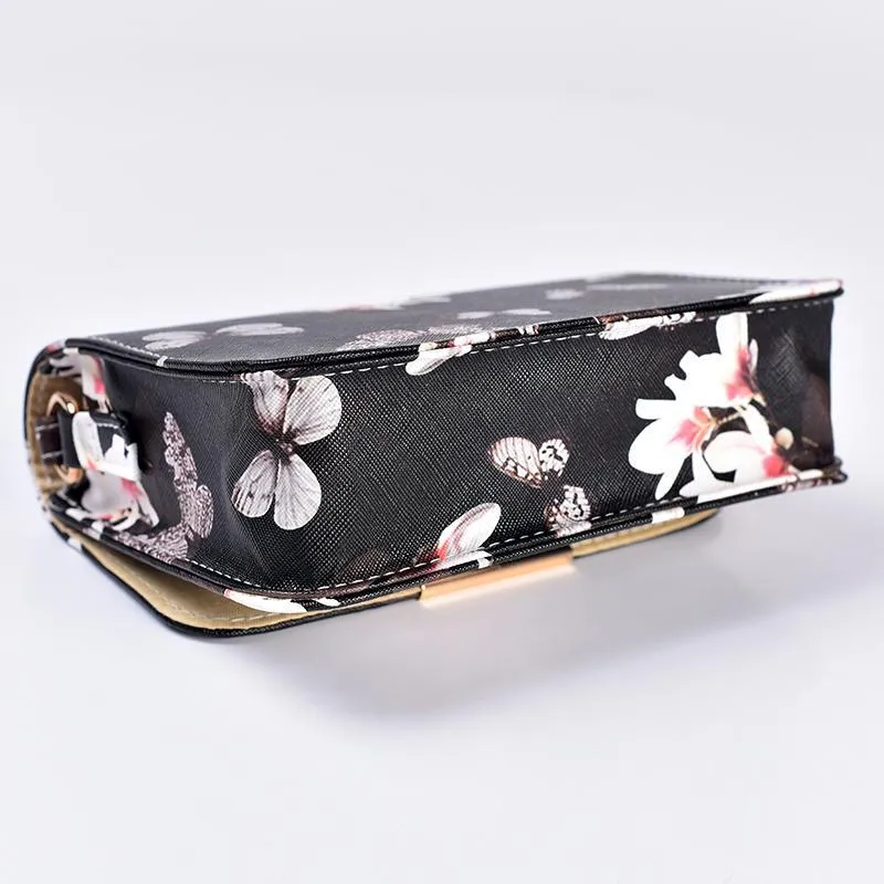 Women Floral leather