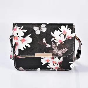 Women Floral leather