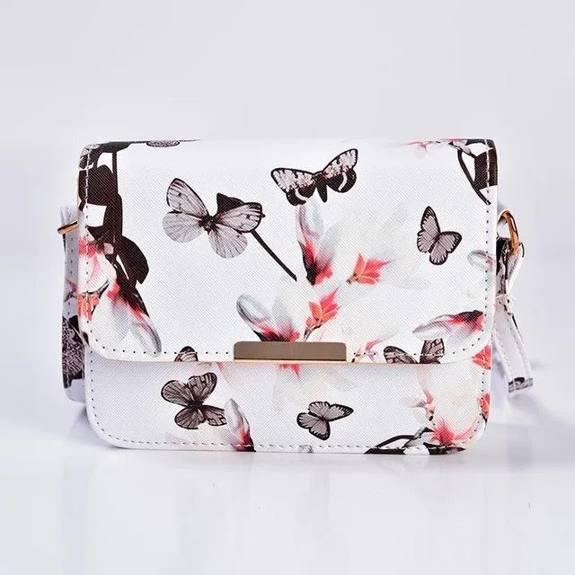Women Floral leather