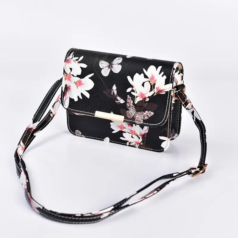 Women Floral leather