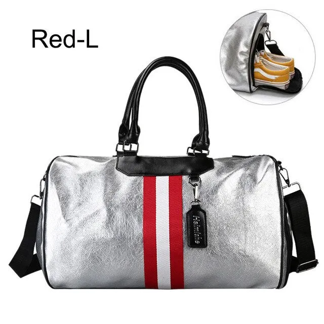 Women For Men Traveling Training Bag Gym Feature-rich Bags Sports Tas xa32 Outdoor Sporttas Glitter End-to-end encryption Silver De Gymtas Travel Sac Fitness Sport