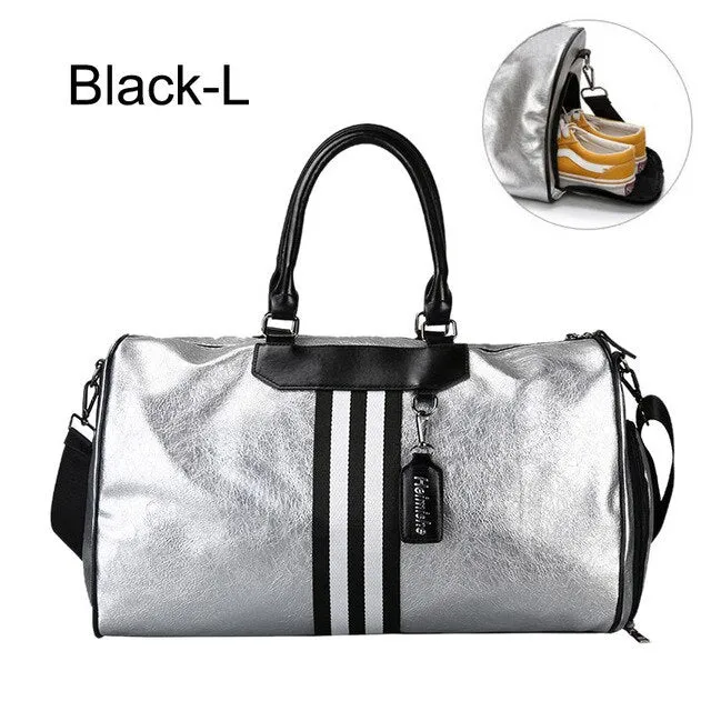 Women For Men Traveling Training Bag Gym Feature-rich Bags Sports Tas xa32 Outdoor Sporttas Glitter End-to-end encryption Silver De Gymtas Travel Sac Fitness Sport
