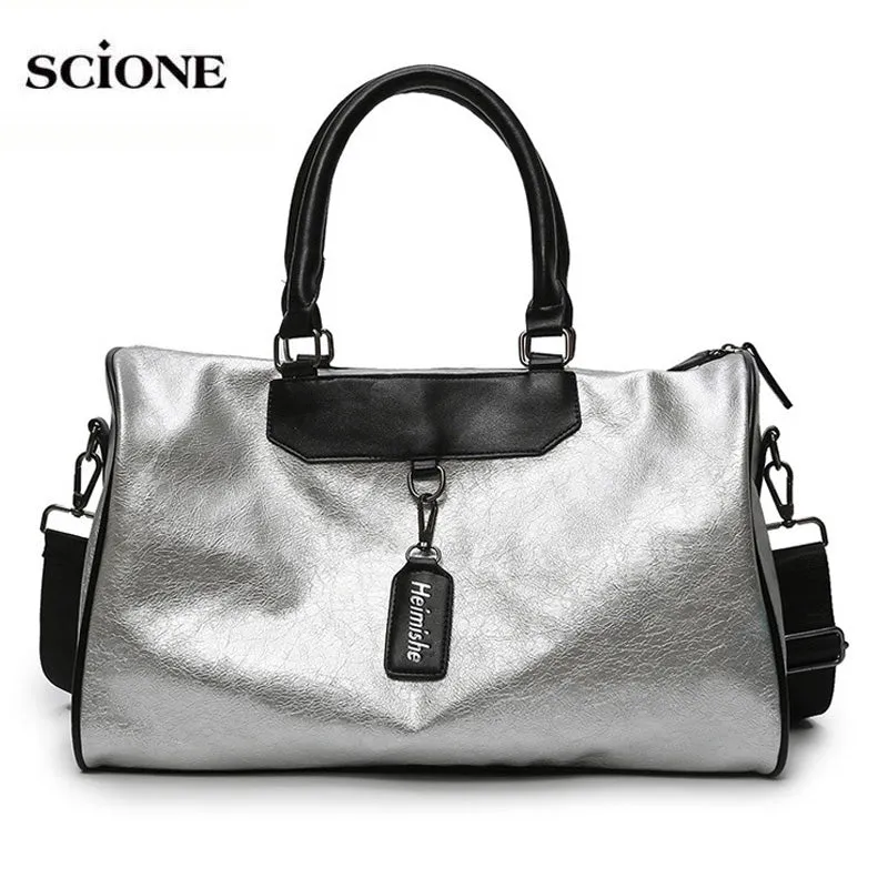 Women For Men Traveling Training Bag Gym Feature-rich Bags Sports Tas xa32 Outdoor Sporttas Glitter End-to-end encryption Silver De Gymtas Travel Sac Fitness Sport
