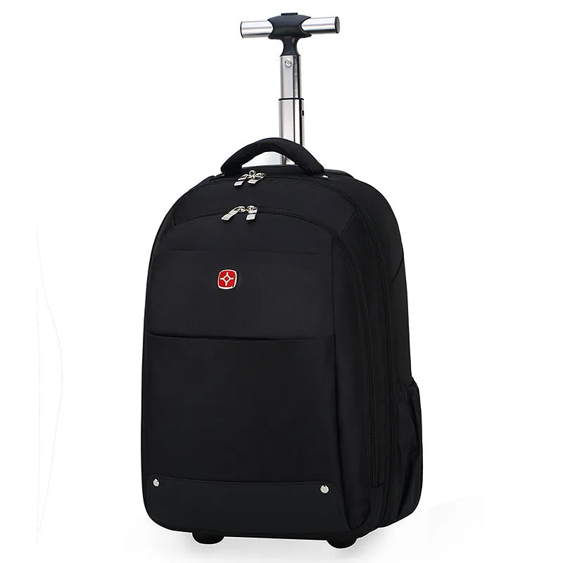 Women's & Men's & Business Boarding Large Capacity Drawbar Travel Bags