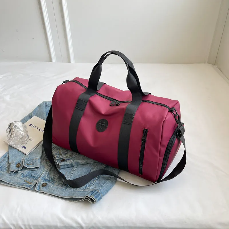 Women's & Men's & Portable Dry Wet Separation Training Travel Bags