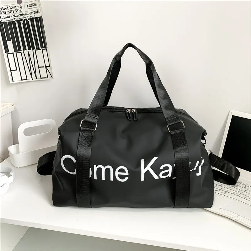Women's & Men's & Short-distance Lightweight Duffel Korean Style Travel Bags
