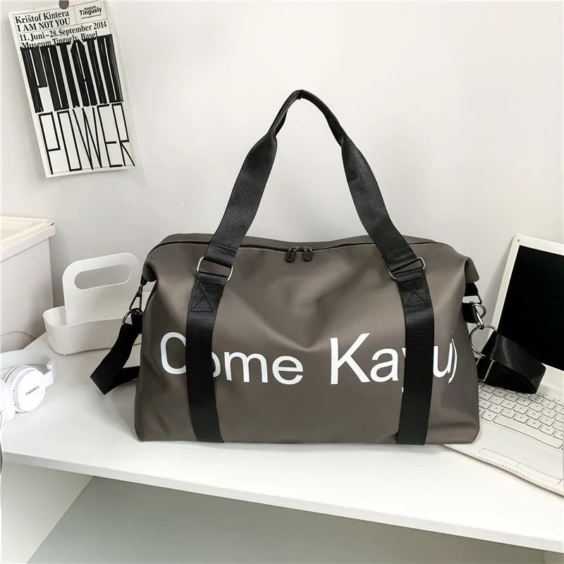 Women's & Men's & Short-distance Lightweight Duffel Korean Style Travel Bags
