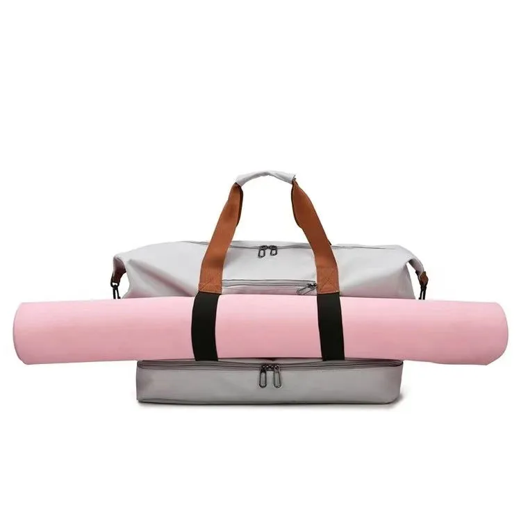Women's & Men's Wet Separation With Shoe Compartments Portable Gym Bags