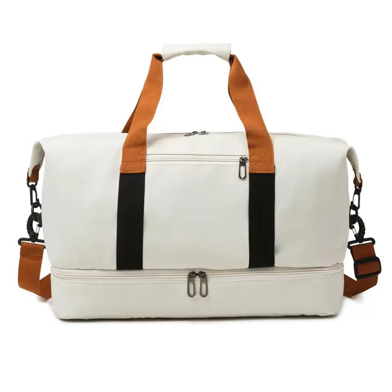 Women's & Men's Wet Separation With Shoe Compartments Portable Gym Bags