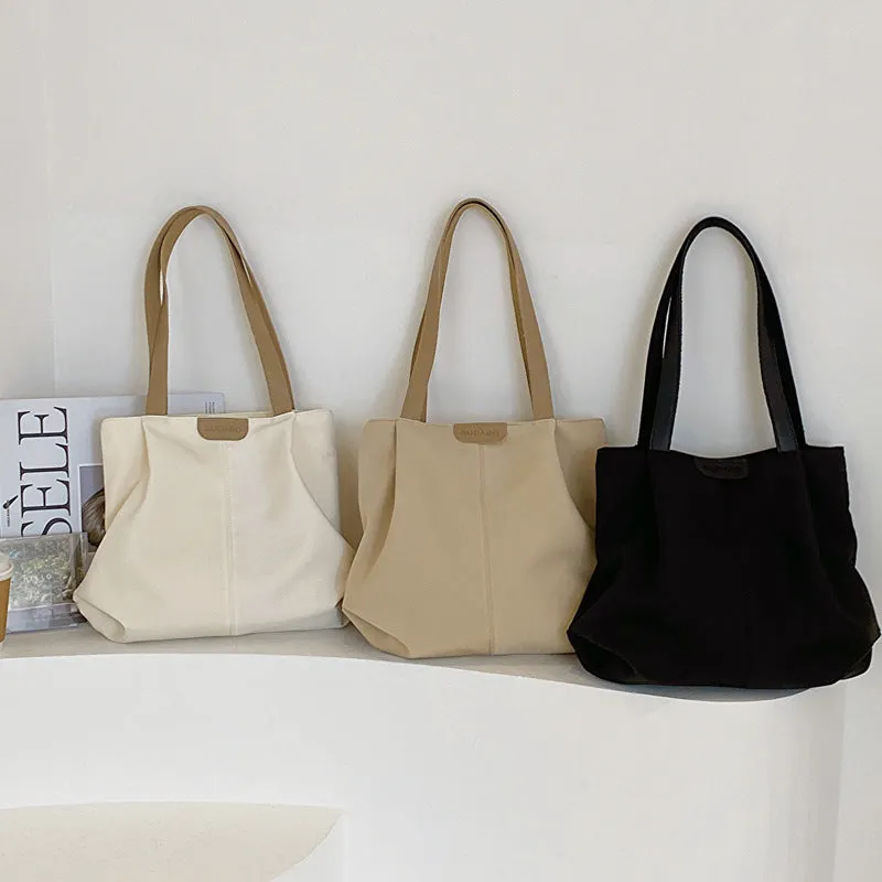 Women's Capacity Canvas French Minority Daily Crossbody Bags
