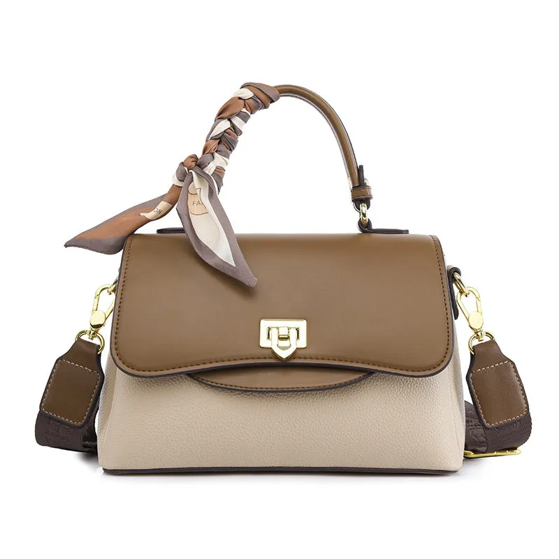 Women's Fashion Soft Leather Large Capacity Crossbody Bags