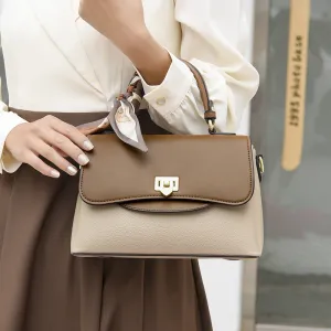 Women's Fashion Soft Leather Large Capacity Crossbody Bags