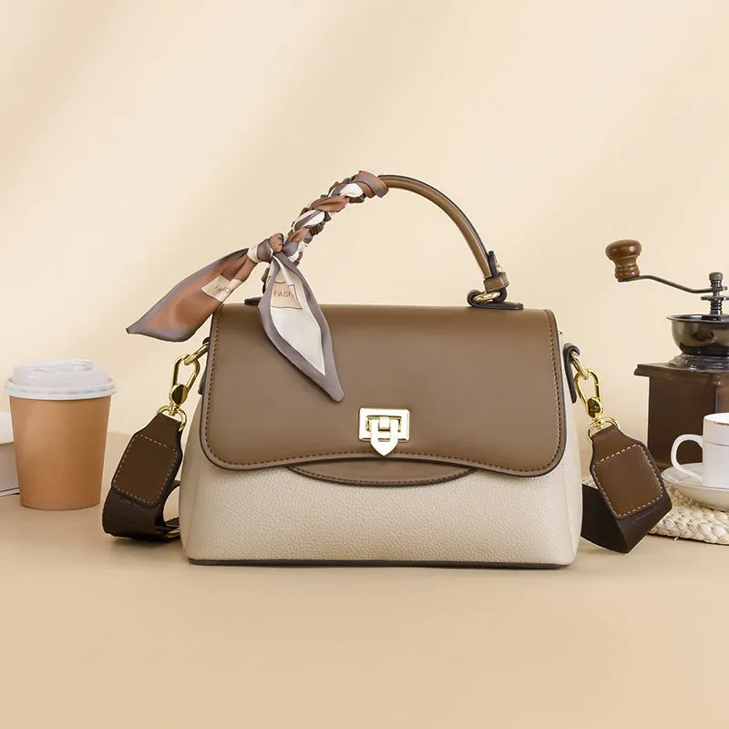 Women's Fashion Soft Leather Large Capacity Crossbody Bags