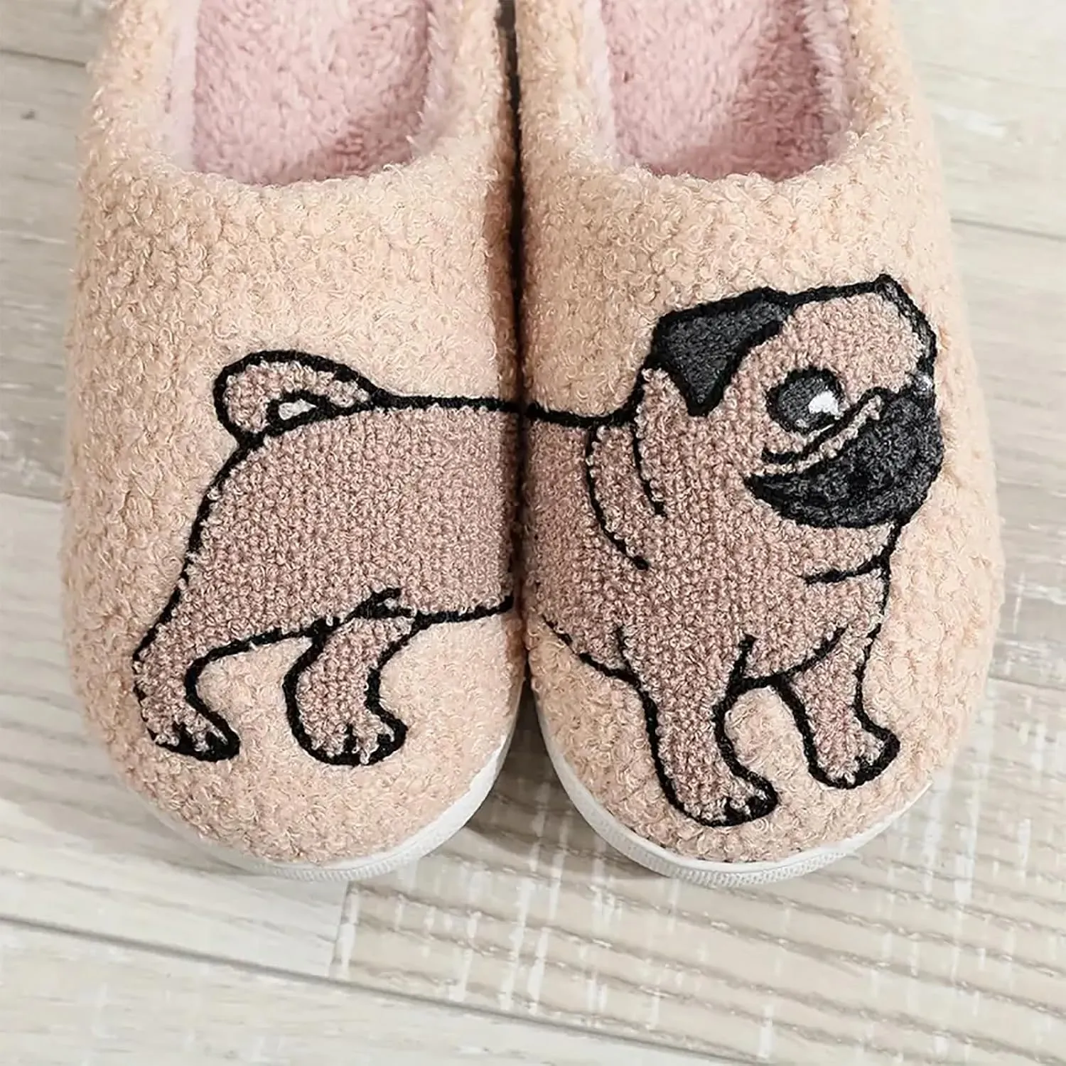 Women's Men's Cute Frog Slippers Fuzzy Memory Foam Kawaii Cartoon Animal Slippers Winter Warm Fluffy Shoes