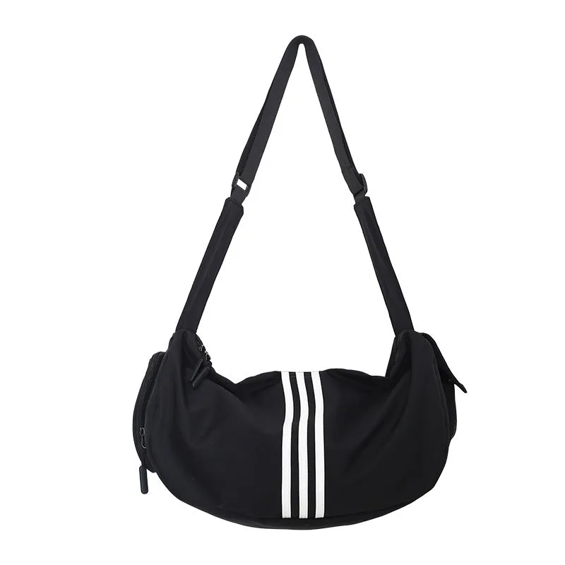 Women's Nylon Simple Waterproof Large Capacity Toast Travel Bags