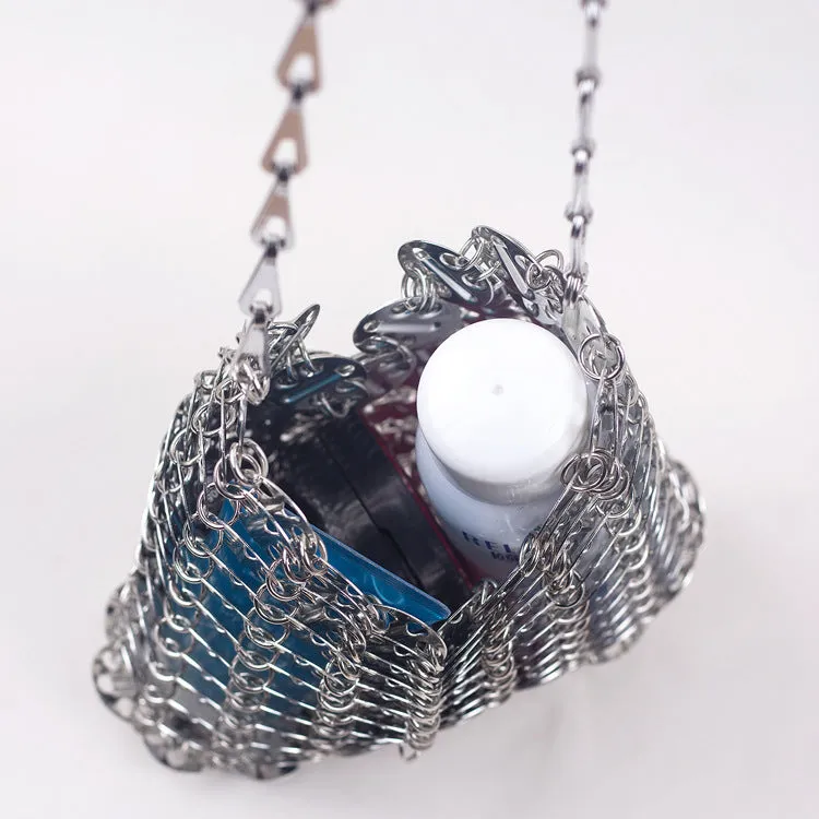 Women's Sequins Large Capacity Chain Handmade Fashion Bags
