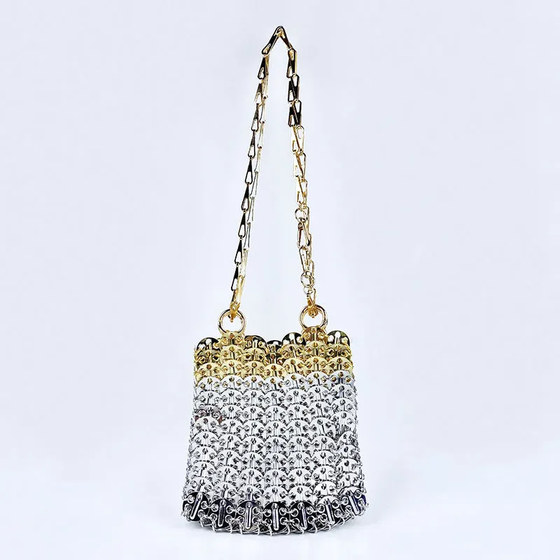 Women's Sequins Large Capacity Chain Handmade Fashion Bags