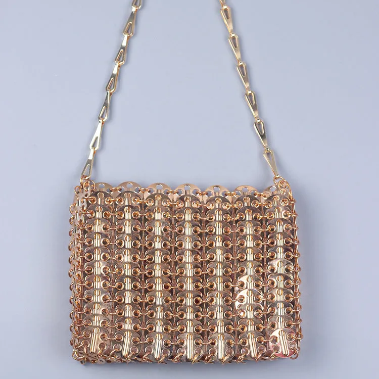 Women's Sequins Large Capacity Chain Handmade Fashion Bags
