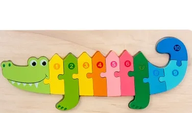 Wooden 3D Puzzle Toys for Kids | Brain Boosting Play | Aliyya Store