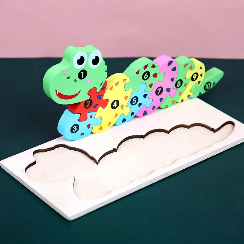 Wooden 3D Puzzle Toys for Kids | Brain Boosting Play | Aliyya Store