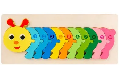 Wooden 3D Puzzle Toys for Kids | Brain Boosting Play | Aliyya Store